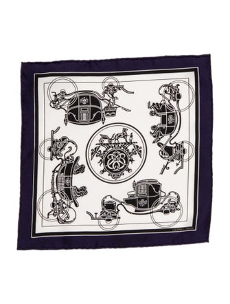 Hermès Silk Pocket Square