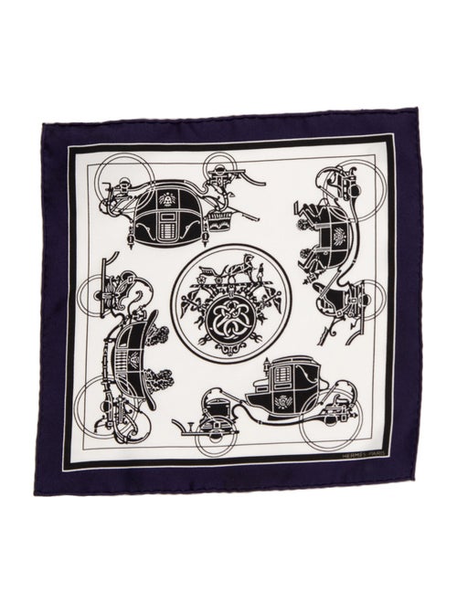 Hermès Silk Pocket Square