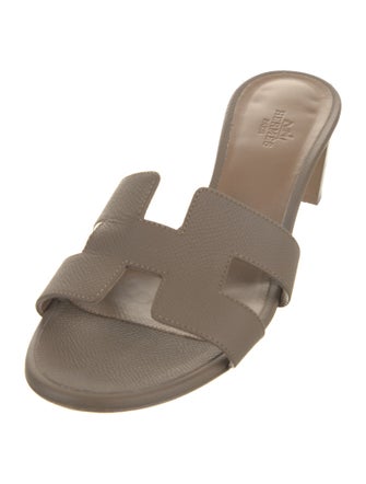 Hermès 2022 Oasis Slingback Sandals