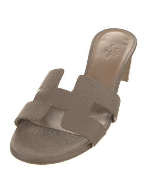 Hermès 2022 Oasis Slingback Sandals