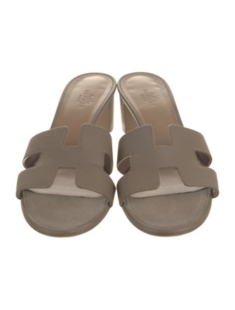 Hermès 2022 Oasis Slingback Sandals