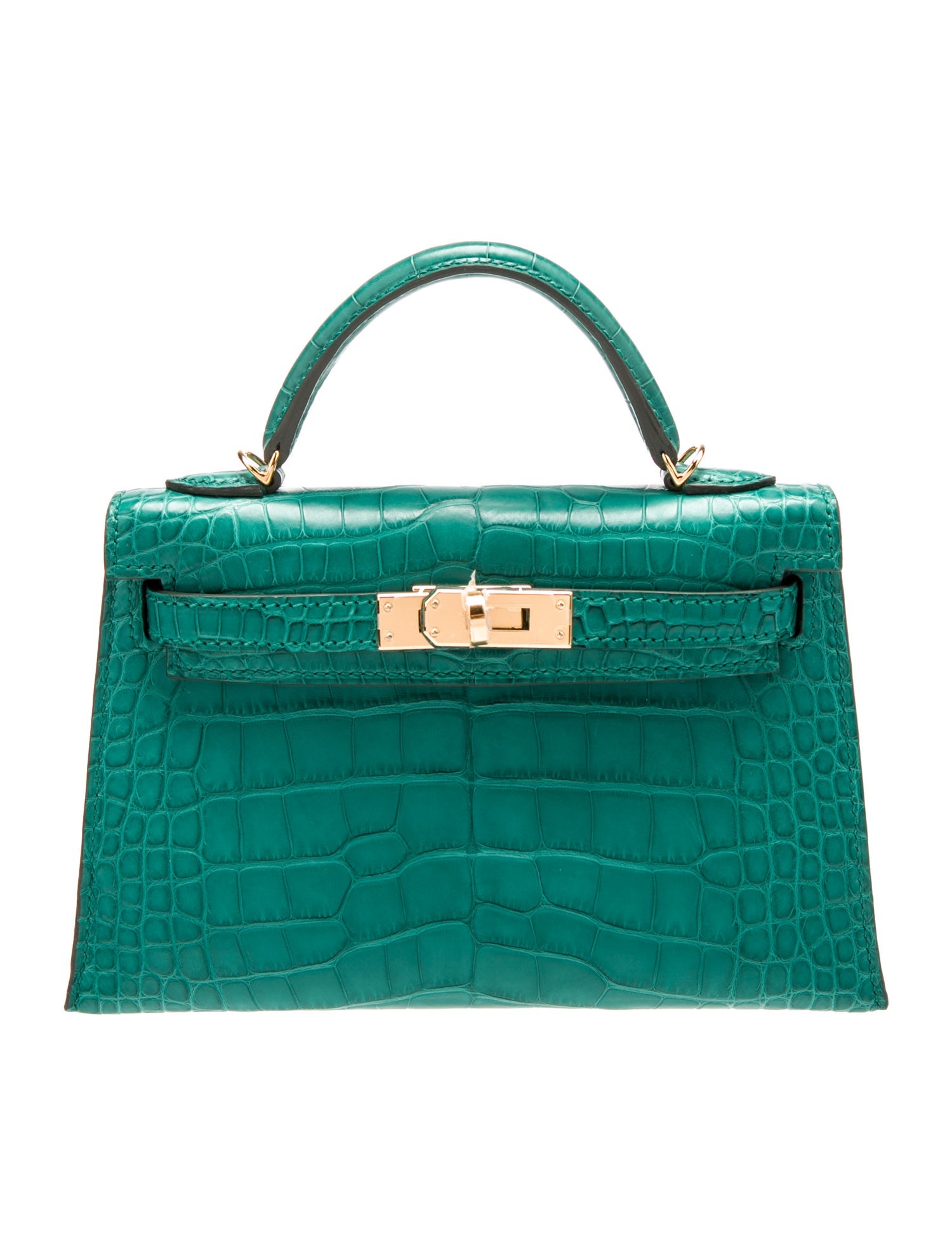 Hermès 2024 Matte Alligator Mini Kelly II 20