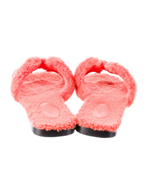 Hermès Oran Shearling Slides