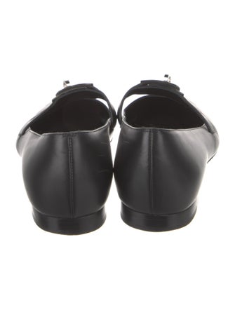 Hermès Kelly Ballet Leather Mary Jane Flats