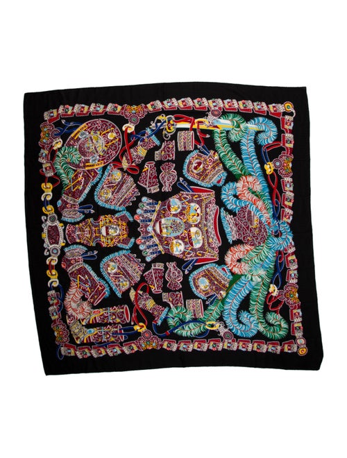 Hermès Sous Legarde Mars Cashmere Shawl