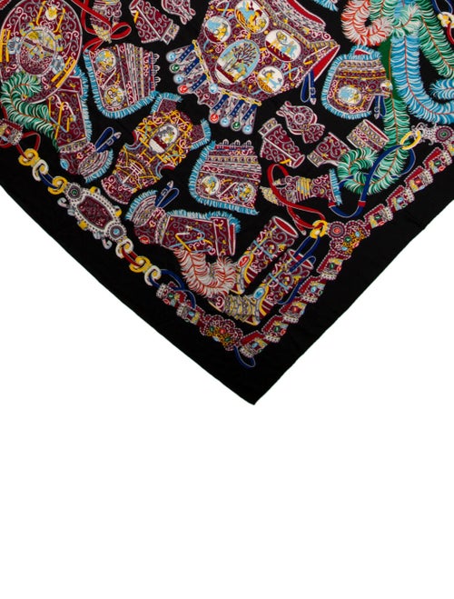 Hermès Sous Legarde Mars Cashmere Shawl