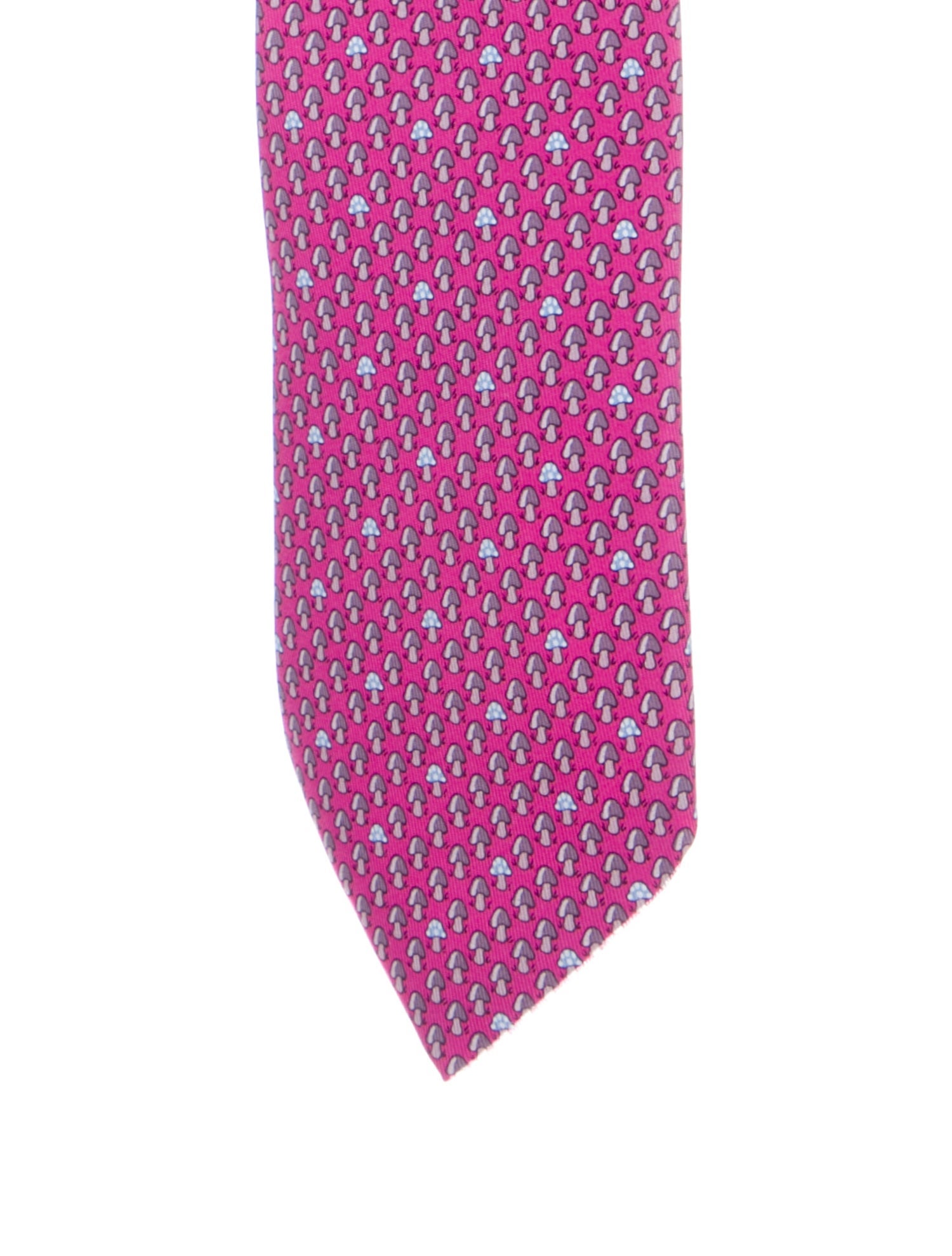 Hermès Silk Patterned Tie