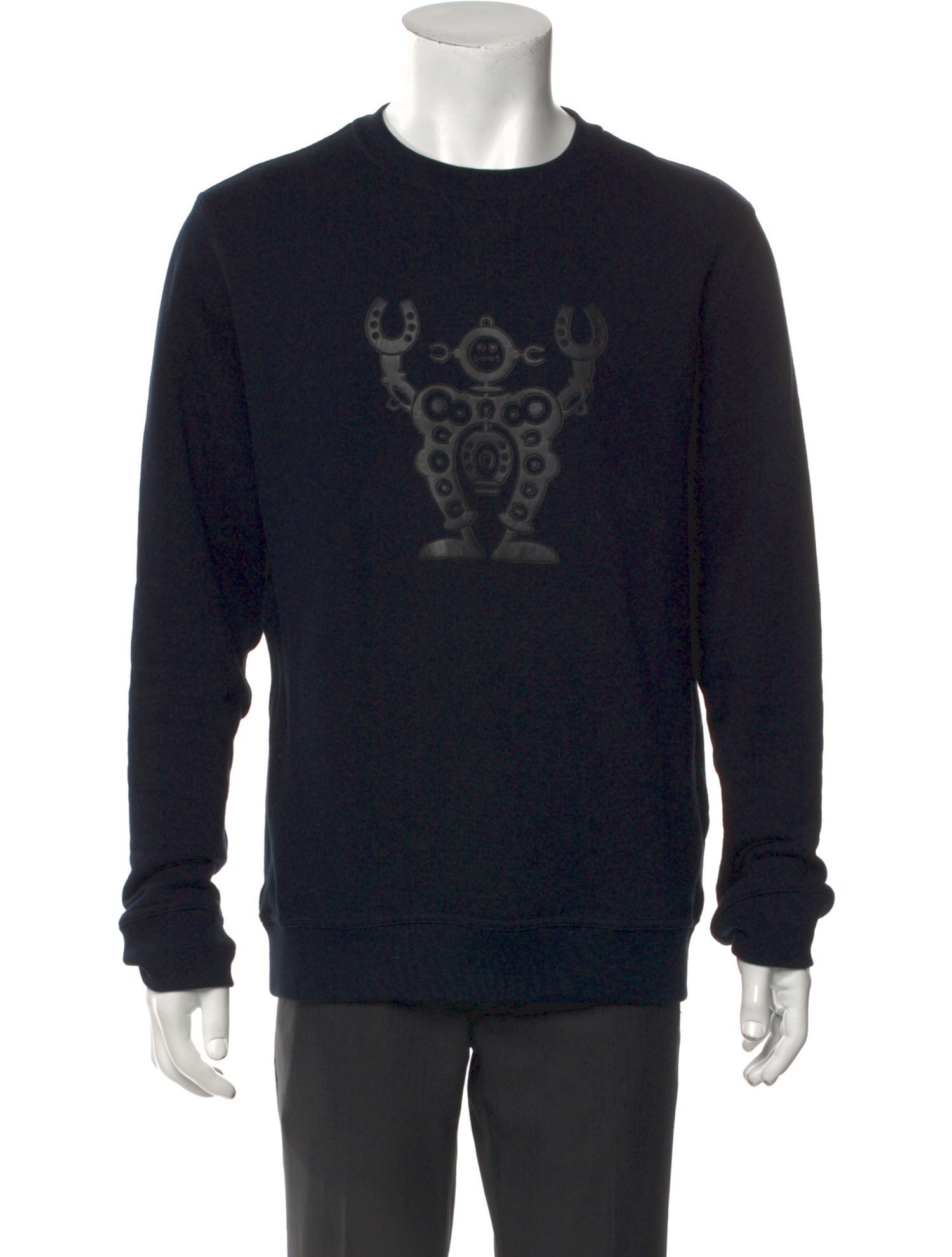 Hermès Graphic Print Crew Neck Sweatshirt