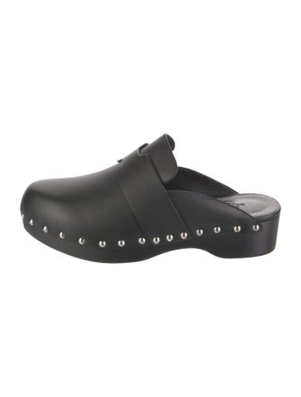 Hermès Calya Leather Mules