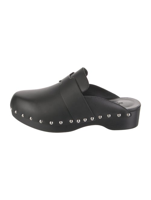 Hermès Calya Leather Mules