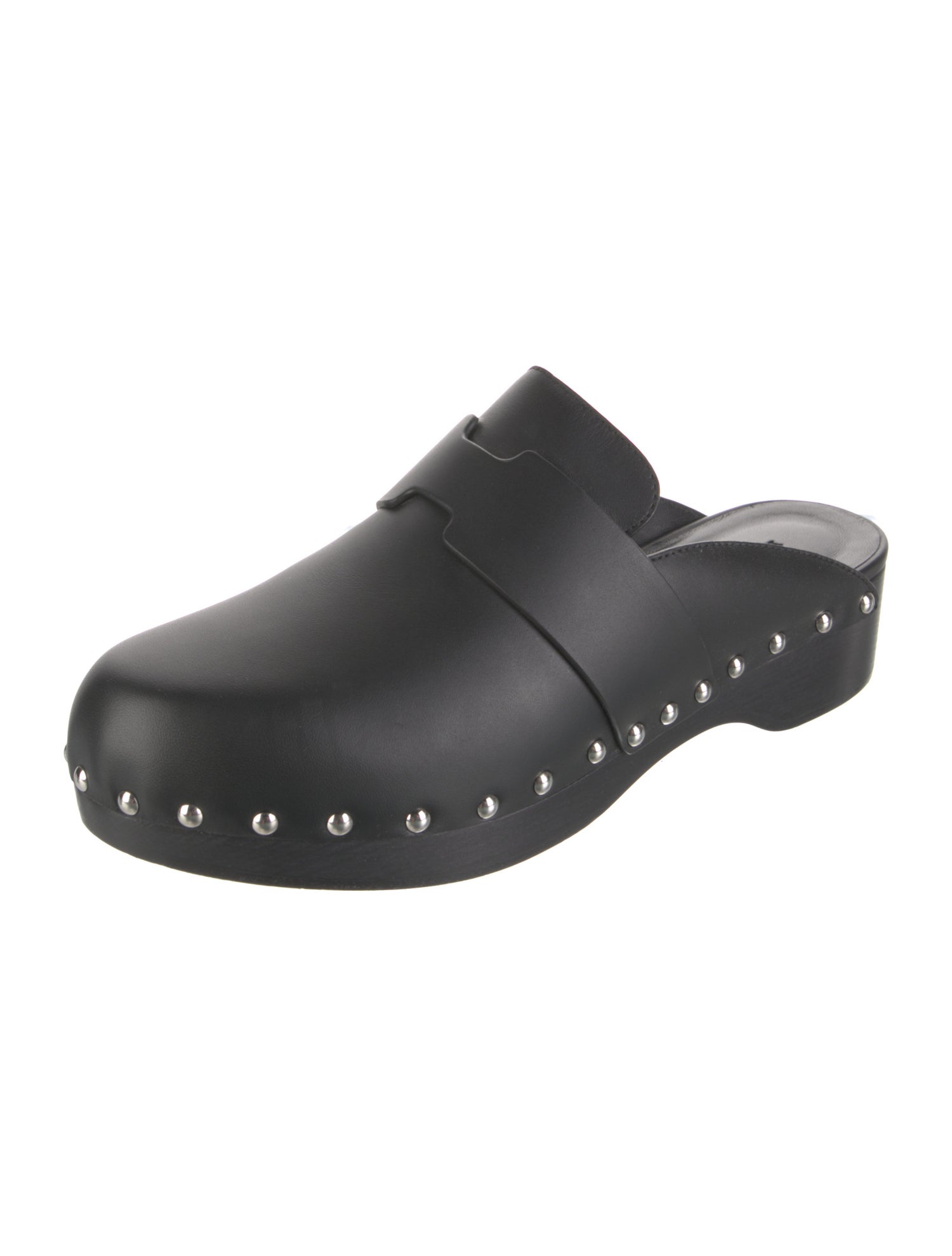 Hermès Calya Leather Mules