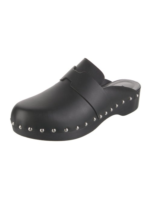 Hermès Calya Leather Mules