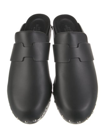 Hermès Calya Leather Mules