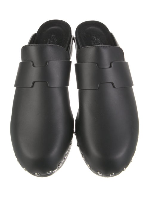 Hermès Calya Leather Mules