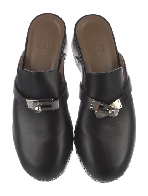 Hermès Carlotta Leather Mules