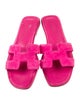 Hermès Oran Suede Slides