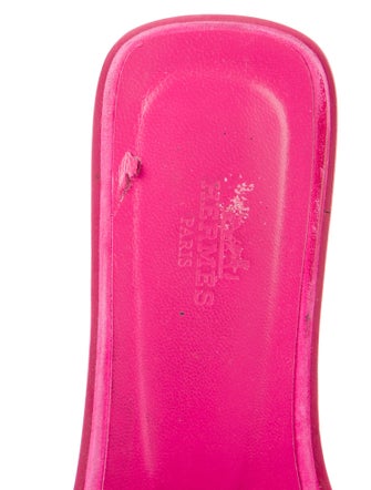 Hermès Oran Suede Slides