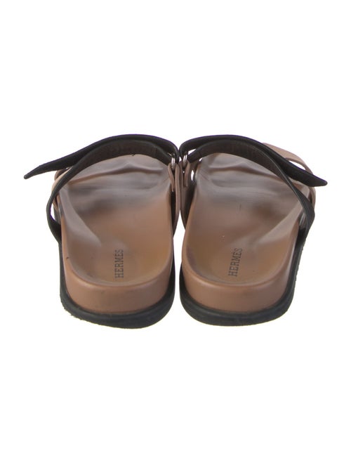 Hermès Chypre Suede Slides