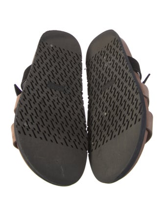 Hermès Chypre Suede Slides