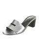 Hermès Leather Slides