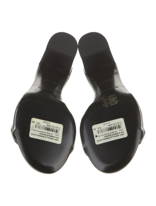 Hermès Leather Slides