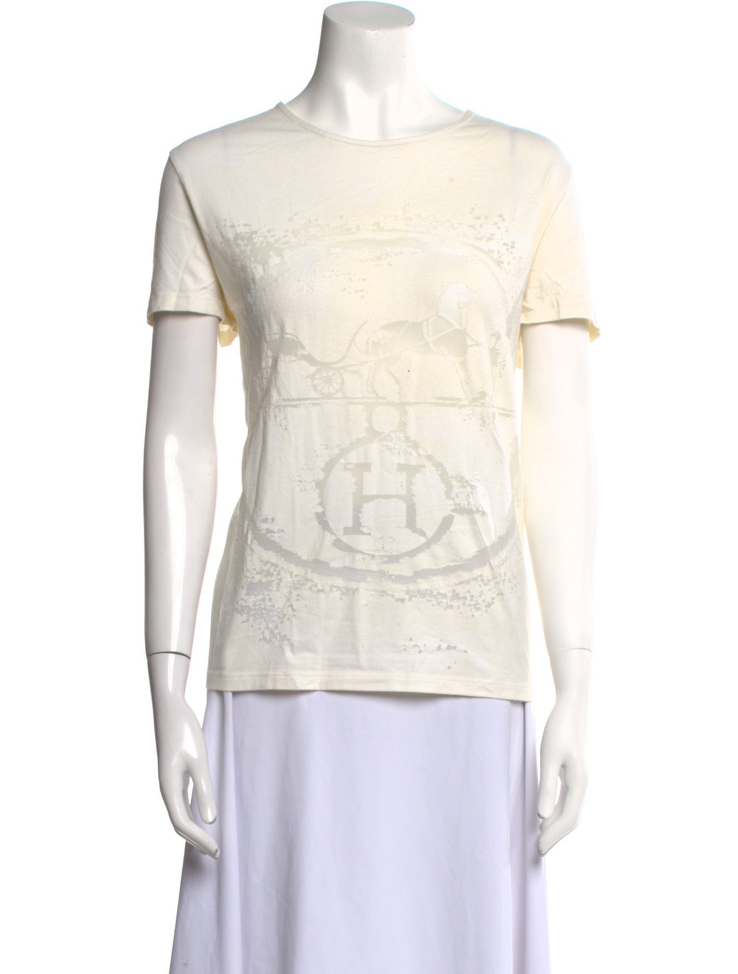 Hermès Late 2000's - Early 2010's Crew Neck T-Shirt