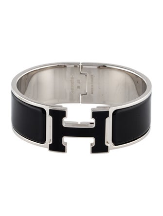 Hermès Enamel Clic Clac H w/ Enamel Turnlock Bracelet