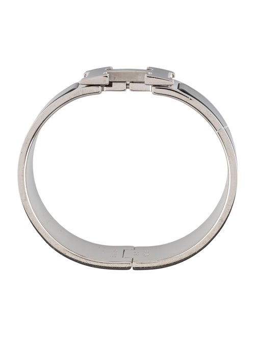 Hermès Enamel Clic Clac H w/ Enamel Turnlock Bracelet