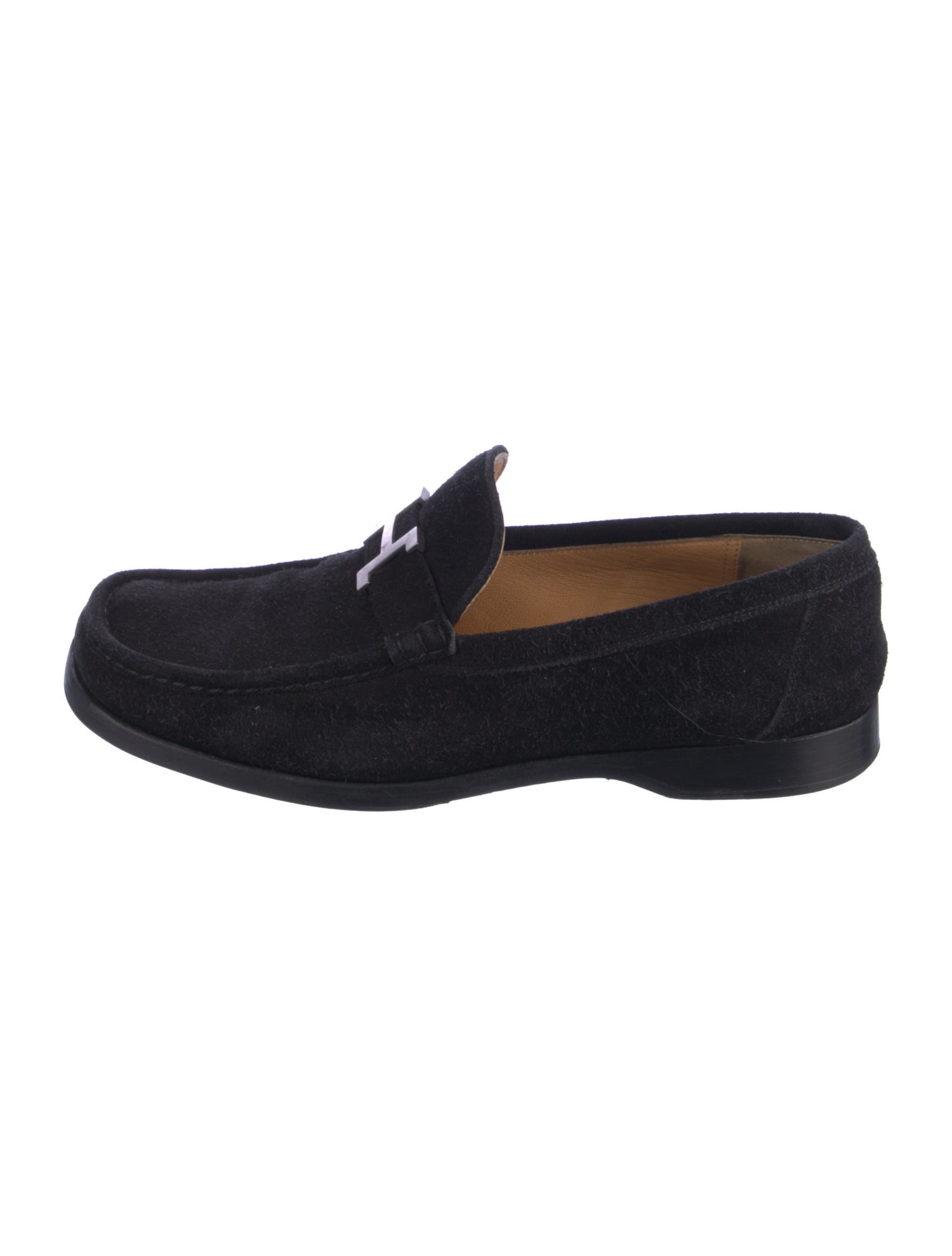 Hermès Vintage H Logo Loafers