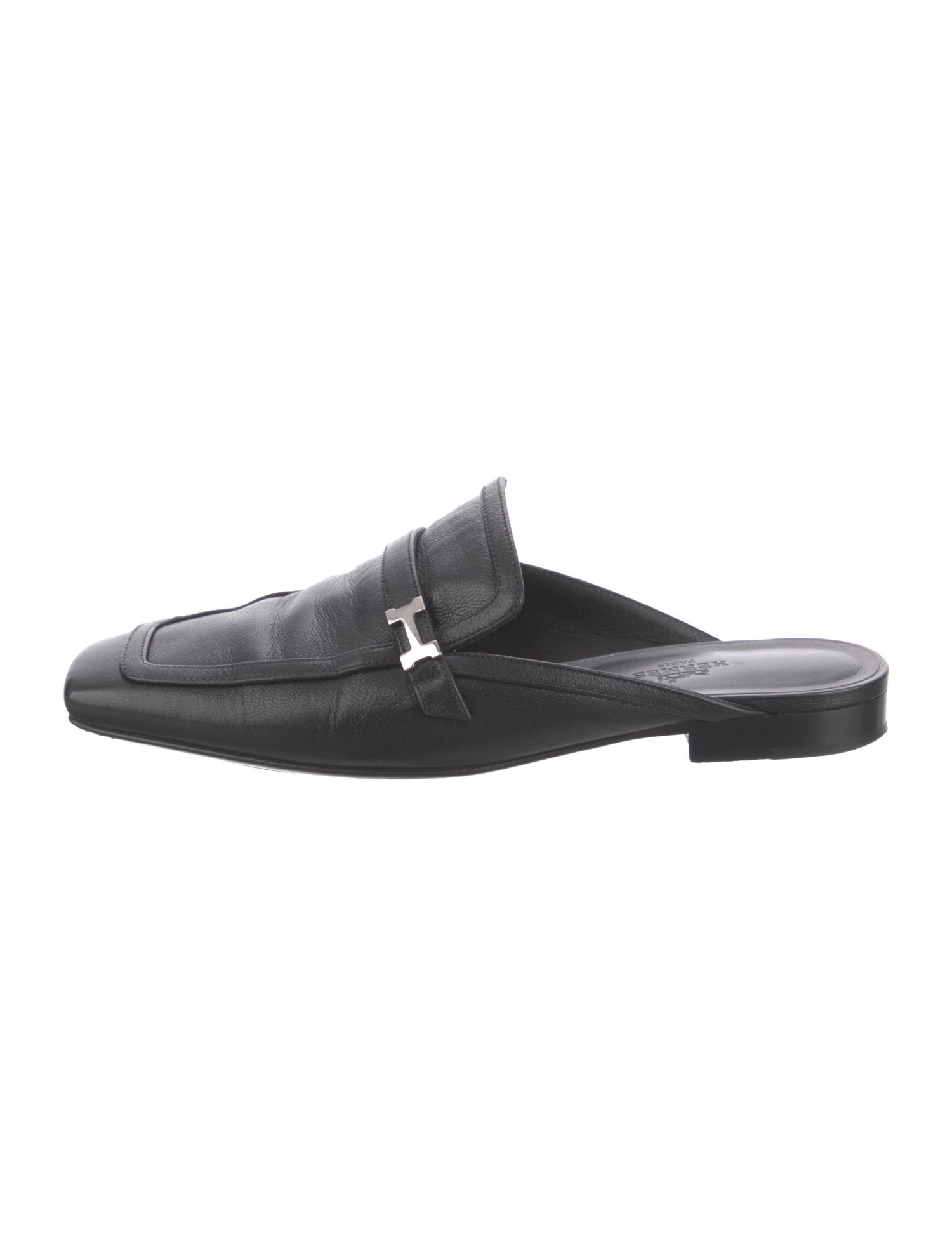 Hermès Leather Mules