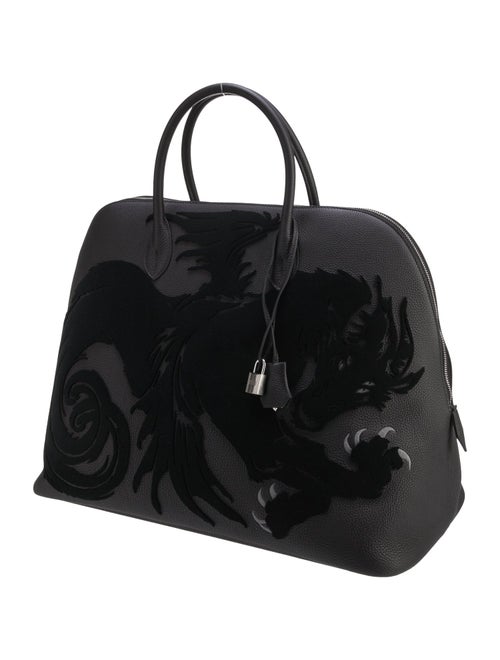 Hermès Tufting Chimeres Dragon Togo Bolide 1923 45