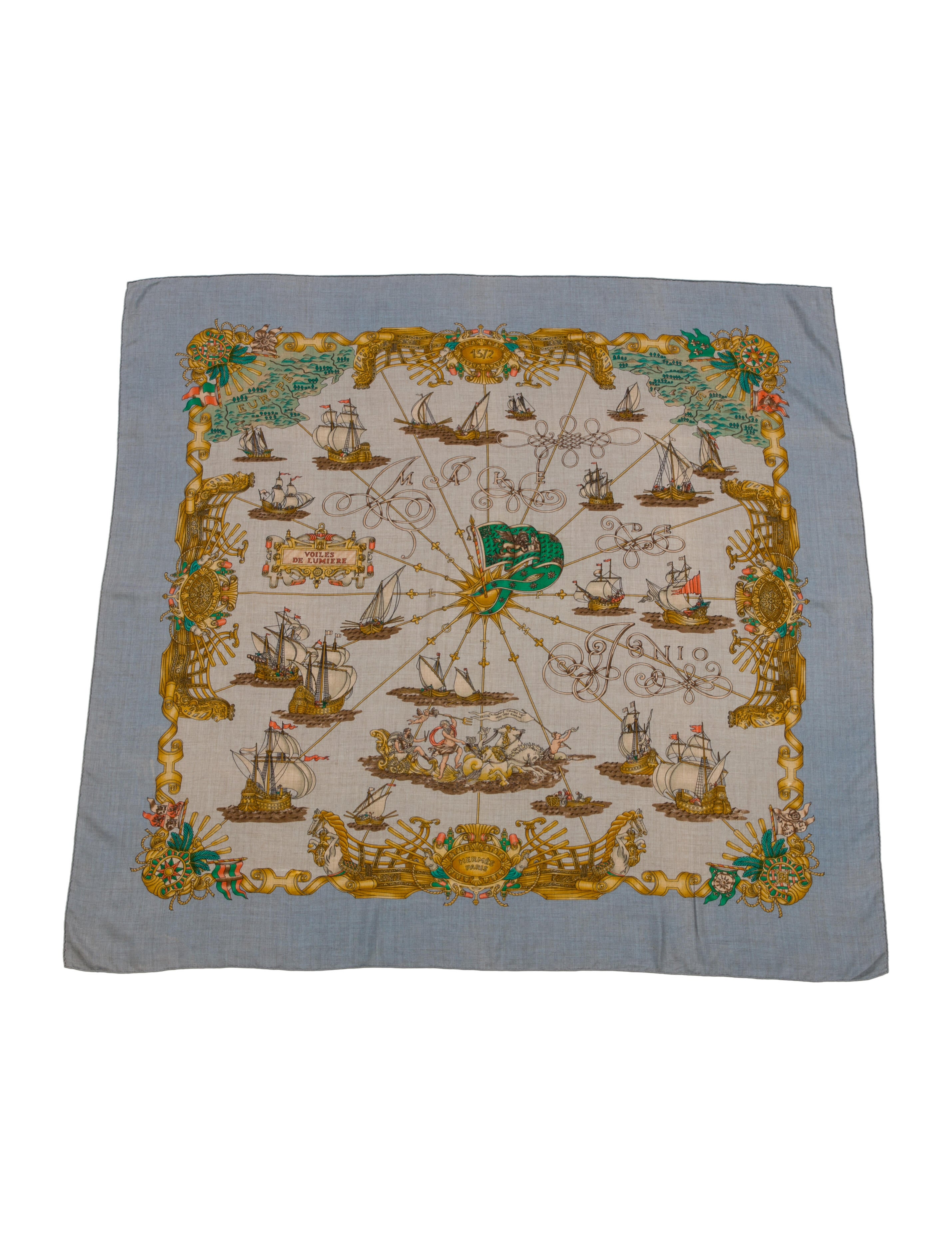 Hermès Voiles De Lumiere Cashmere Shawl