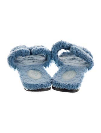 Hermès Oran Shearling Slides