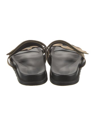 Hermès Chypre Suede Sandals