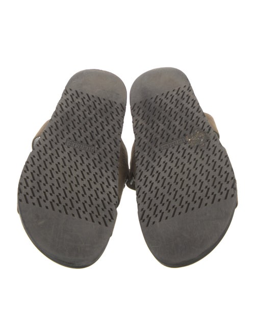 Hermès Chypre Suede Sandals