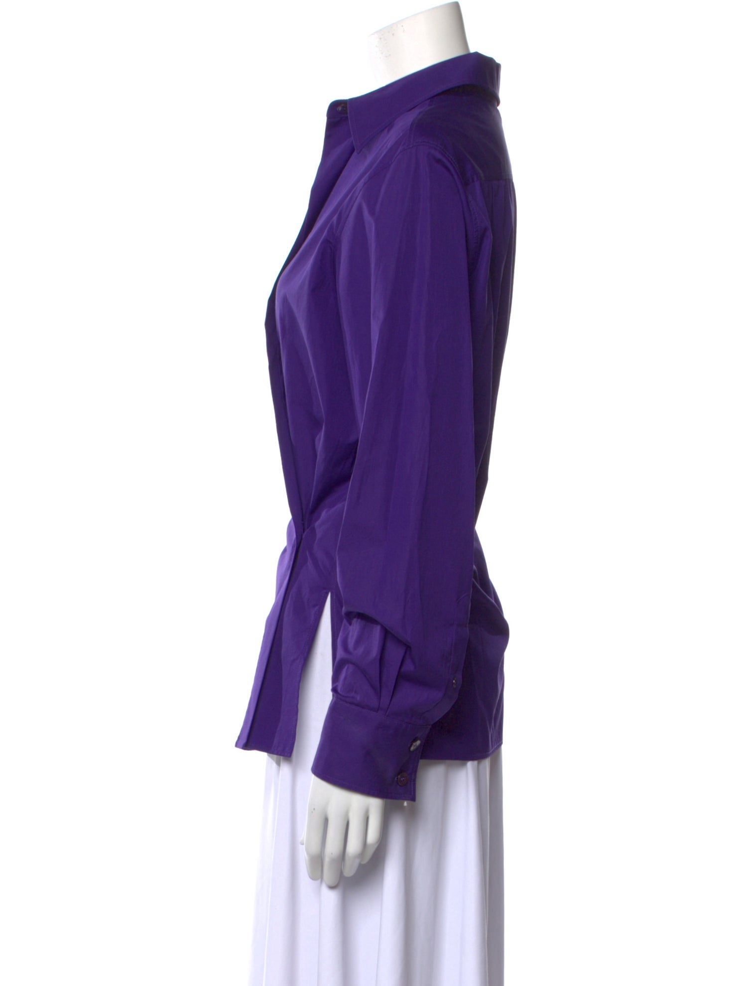 Hermès Vintage Long Sleeve Blouse