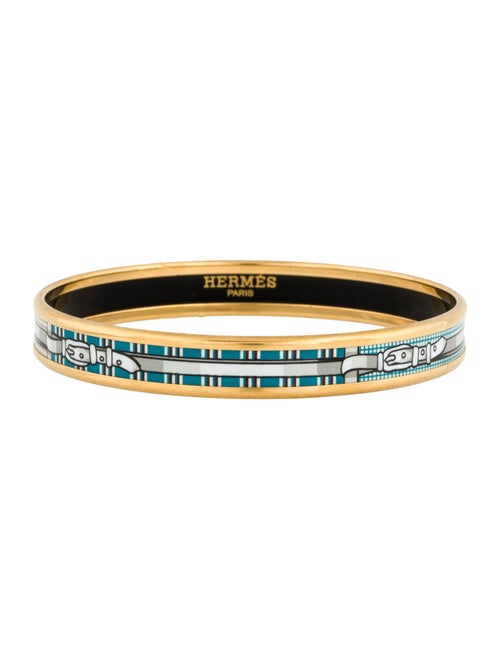 Hermès Narrow Enamel Bracelet