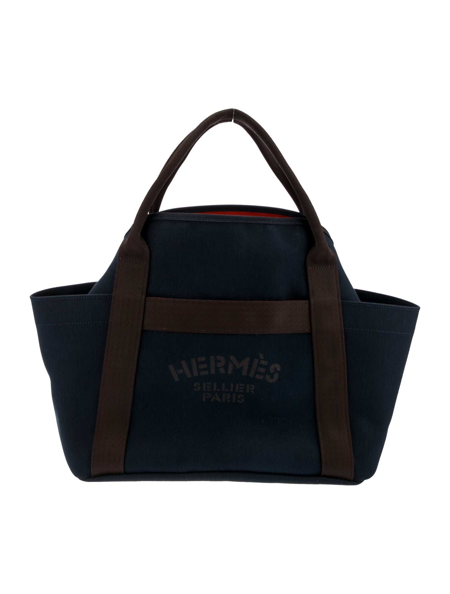 Hermès Toile Sac De Pansage Grooming Bag