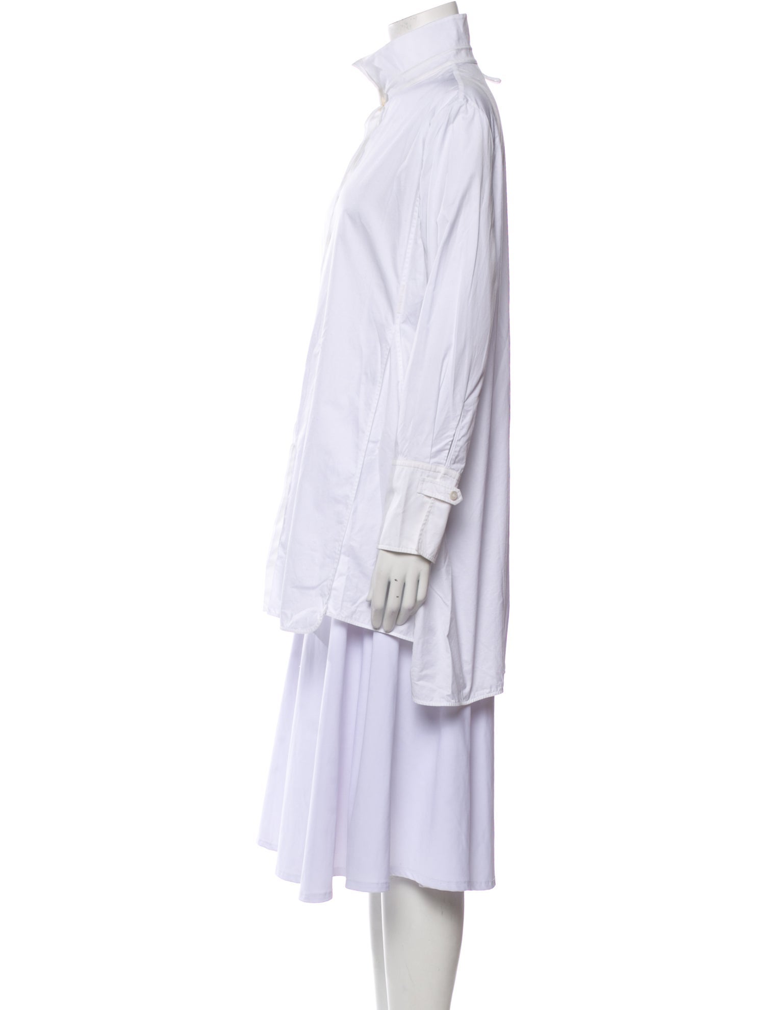 Hermès Mock Neck Long Sleeve Tunic