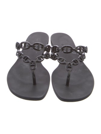Hermès Island Rubber Slides