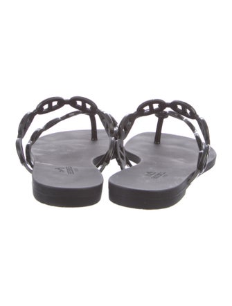 Hermès Island Rubber Slides