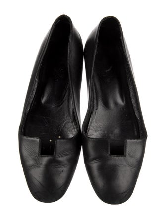 Hermès Joy Leather Ballet Flats