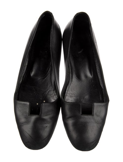 Hermès Joy Leather Ballet Flats