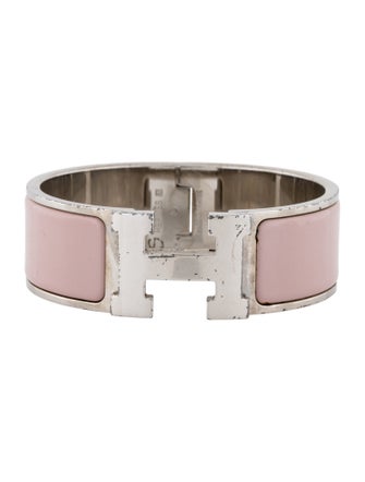 Hermès Enamel Clic Clac Bangle Bracelet
