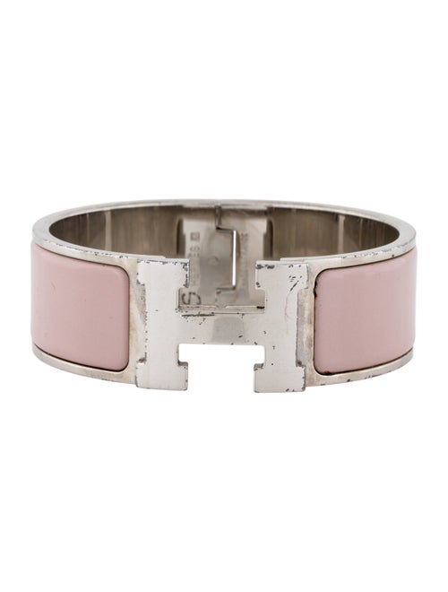 Hermès Enamel Clic Clac Bangle Bracelet