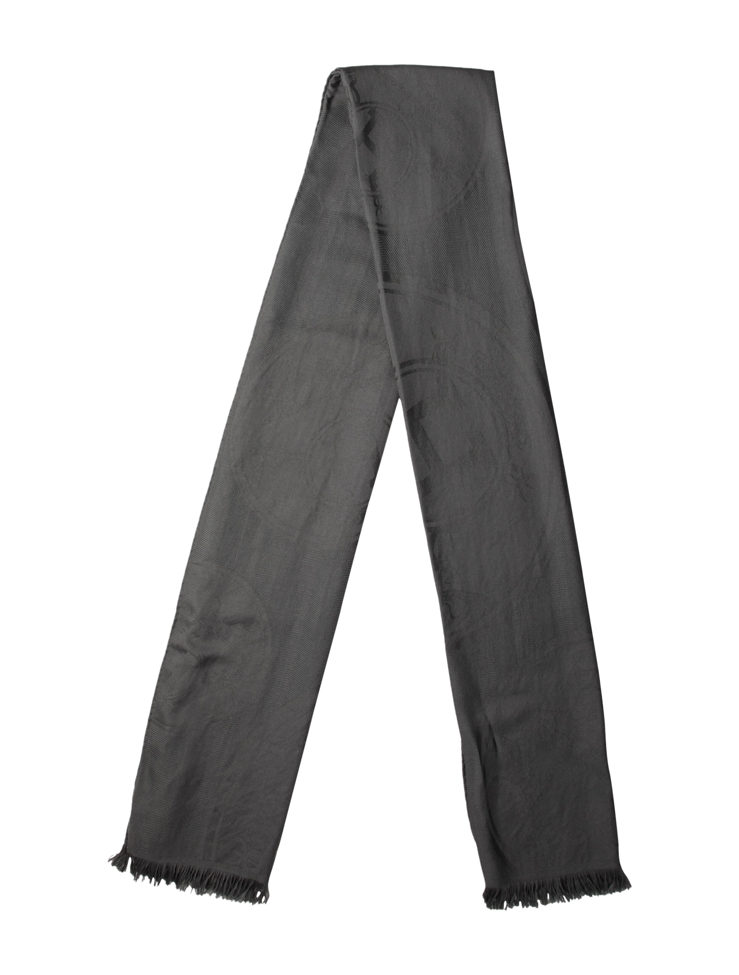 Hermès New Libris Cashmere Scarf