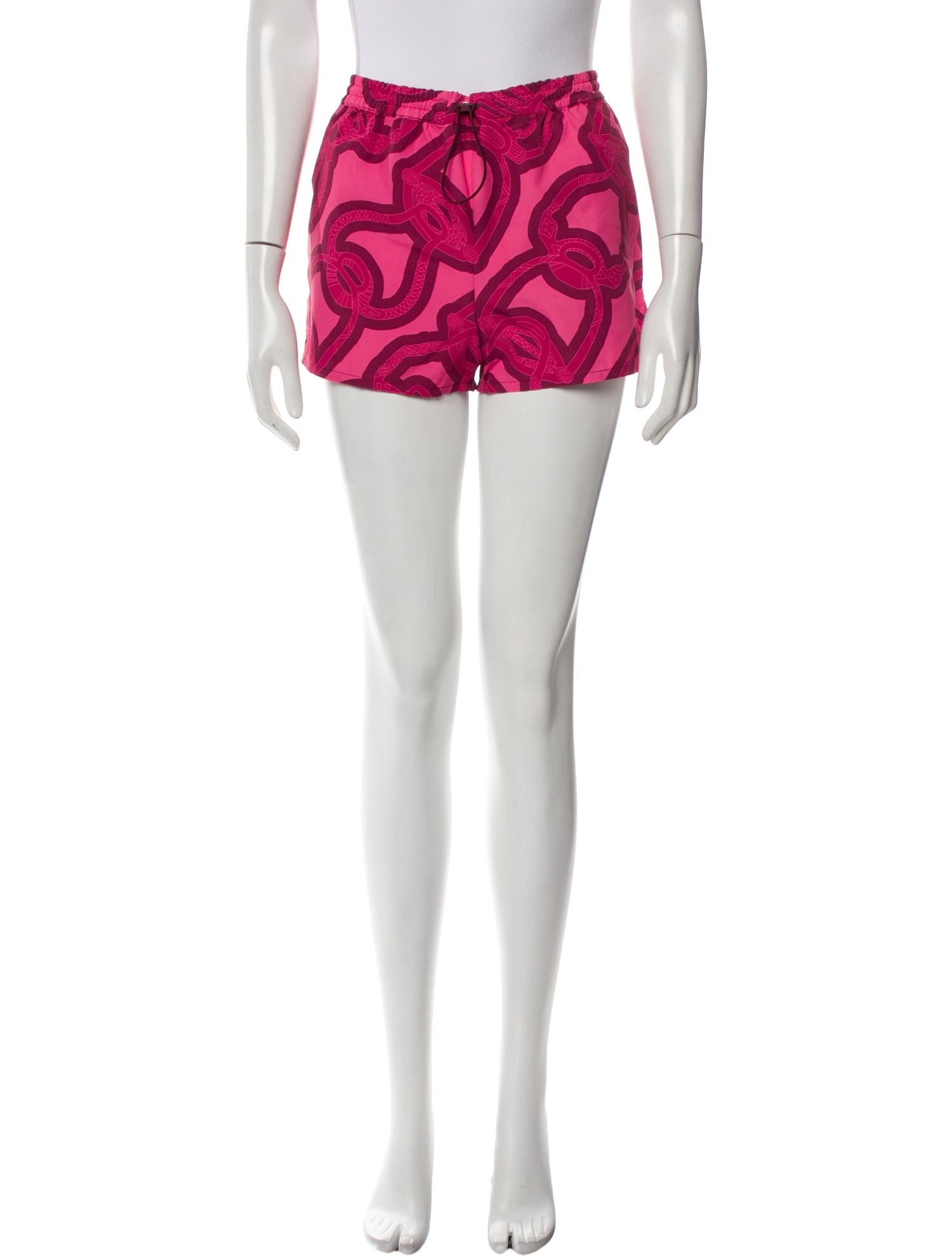 Hermès Printed Mini Shorts