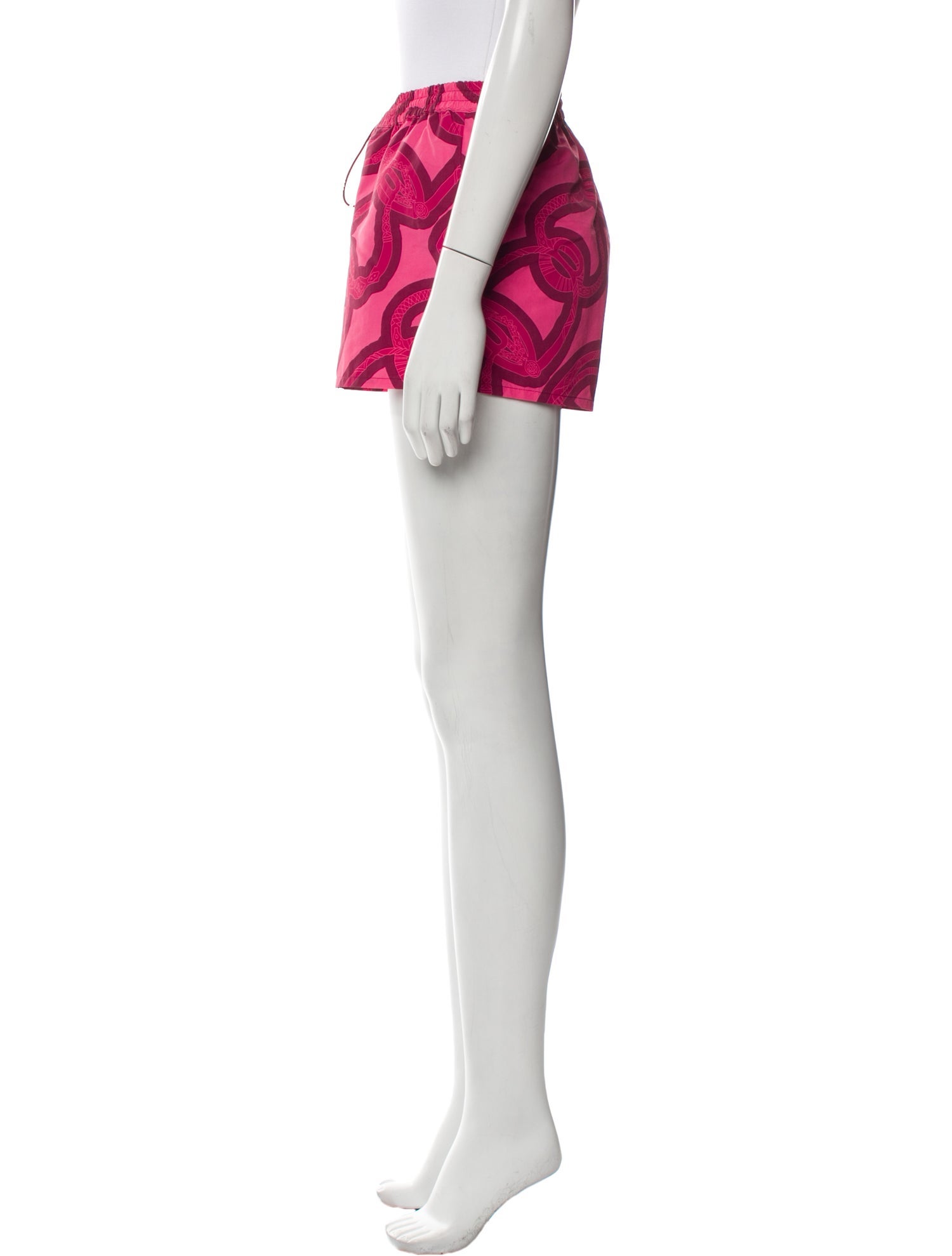 Hermès Printed Mini Shorts