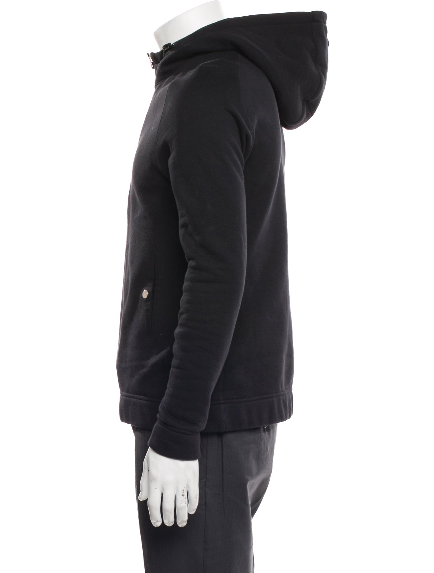 Hermès Mock Neck Long Sleeve Hoodie