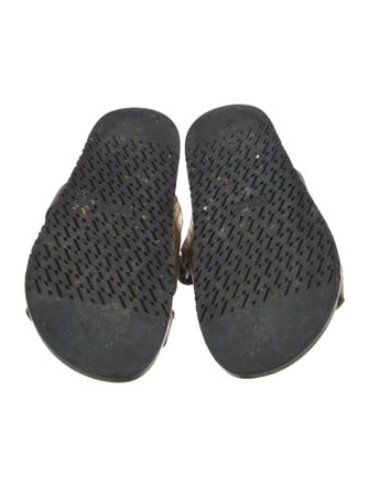 Hermès Chypre Crocodile Slides